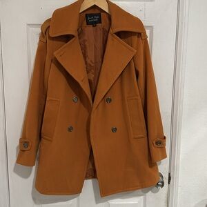 Jiaoli  Style Wool Pea Coat Size S